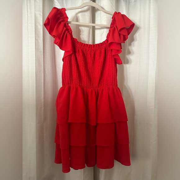 Express Red Mini Dress - size medium (fits more like a large) - Picture 1 of 4